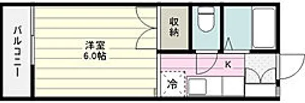緑風館【2階】の間取り