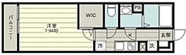 リブリ・zelkova【2階】の間取り