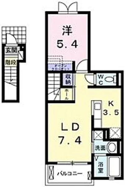 ヴァンヴェールIV【2階】の間取り