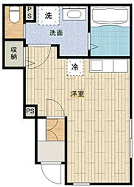 グランソフィア上福岡【101号室号室】の間取り