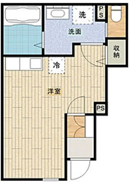 グランソフィア上福岡【102号室号室】の間取り