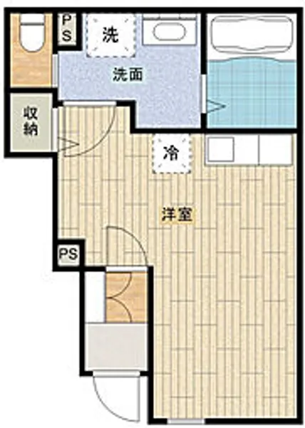 グランソフィア上福岡【103号室号室】の間取り