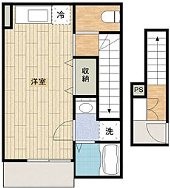 グランソフィア上福岡【202号室号室】の間取り