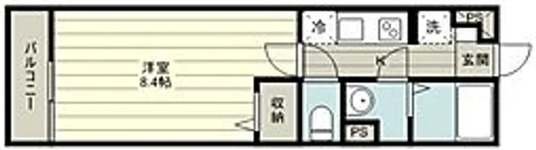 リブリ・上福岡II【2階】の間取り