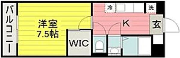 アルテシモII【1階】の間取り