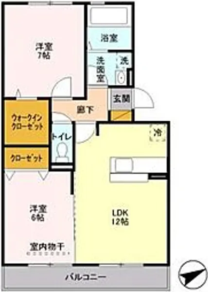 T・S buil III【2階】の間取り