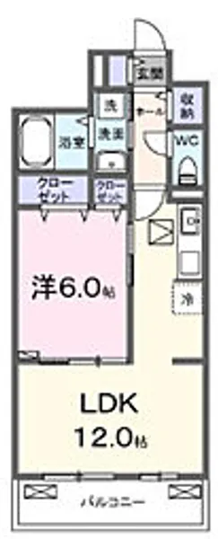 コリーヌ・ブリズIII【203号室号室】の間取り