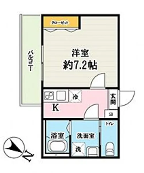 (仮称)キャメル川越並木8【2階】の間取り