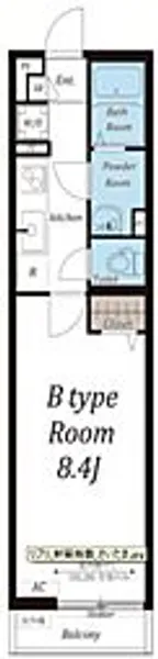 リブリ・上福岡II【1階】の間取り