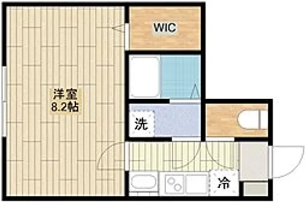カーサグレーシアふじみ野【1階】の間取り