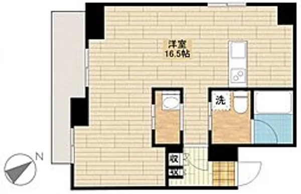 セントラルビル【7階】の間取り