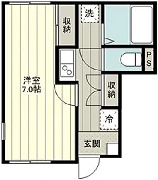 MIUふじみ野【1階】の間取り
