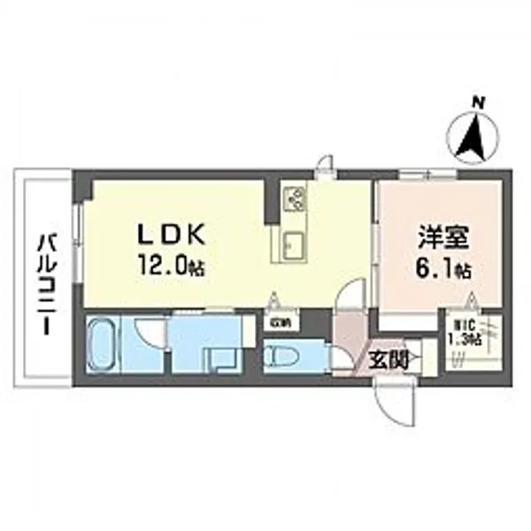 アレグリア【2階】の間取り