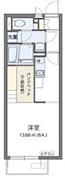 ミランダグリーン ヒルズ【2階】の間取り