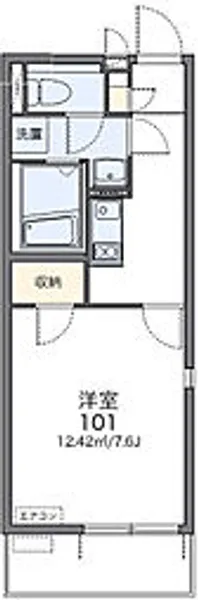 レオネクストシェーンシャイン【1階】の間取り