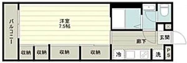 リブリ・FUKU【2階】の間取り