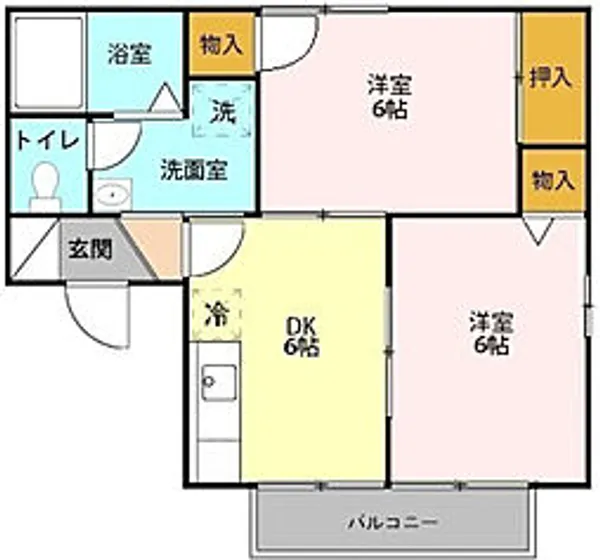ボナールU【2階】の間取り