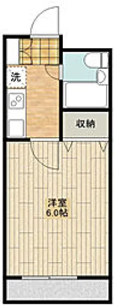 ツインAB【3階】の間取り