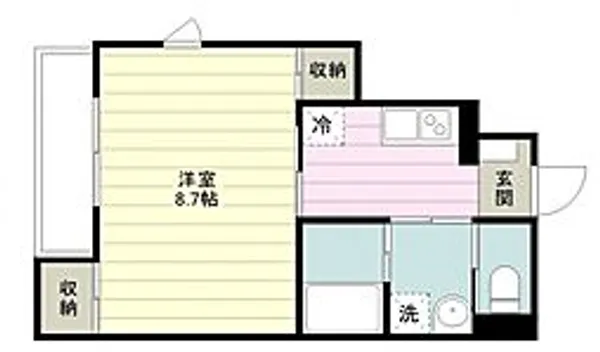 Bricks 335【2階】の間取り