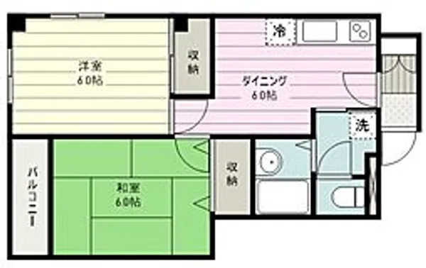 グロリアサンコー【3階】の間取り