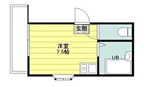 コーポ佐藤【2階】の間取り