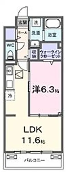 コリーヌ・ブリズIII【102号室号室】の間取り