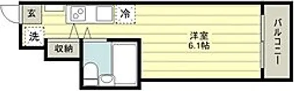 ソフィアコーポ上沢【2階】の間取り