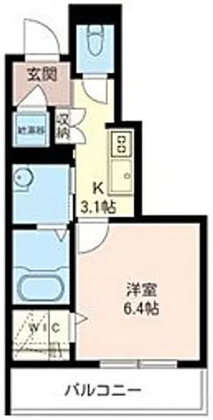 ルミエール【1階】の間取り