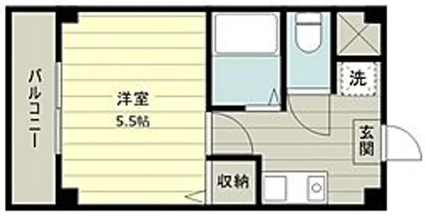 Plumas上福岡【1階】の間取り