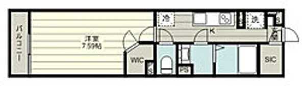 リブリ・Domaniふじみ【3階】の間取り