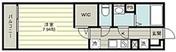 リブリ・zelkova【1階】の間取り