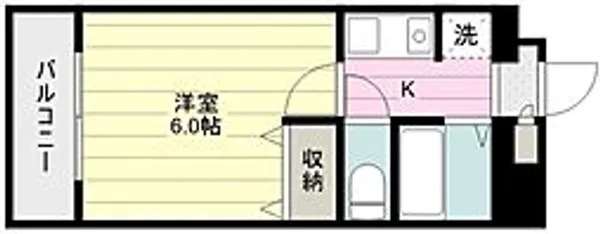 ツインAB【3階】の間取り