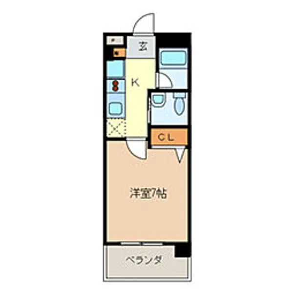 JC STATION 143【5階】の間取り