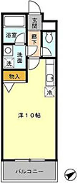 メイプルヒルズ【4階】の間取り