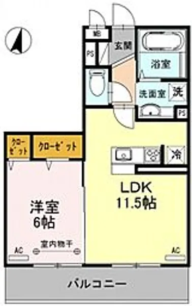 エミネンスIII【2階】の間取り