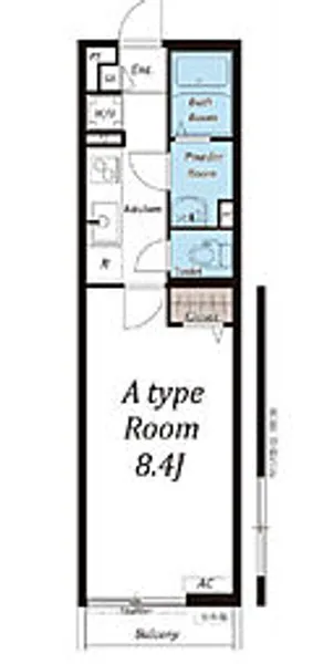 リブリ・上福岡II【3階】の間取り