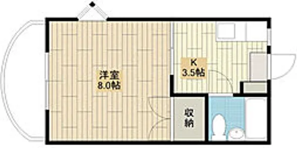 プルミエール上ノ原【2階】の間取り