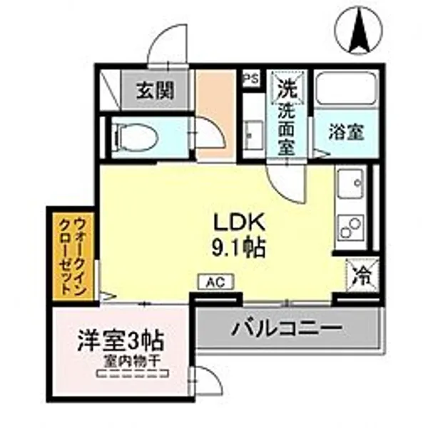 D-Sereno富士見町【2階】の間取り