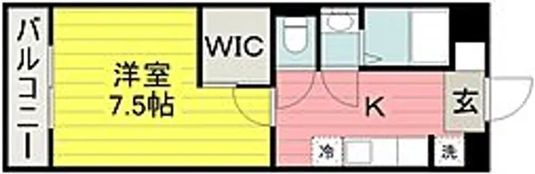 アヴァンス【2階】の間取り