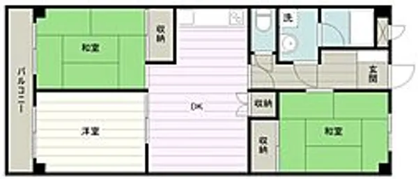コスモビル【3階】の間取り