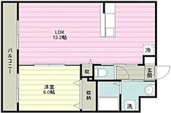 アルベージュ【1階】の間取り