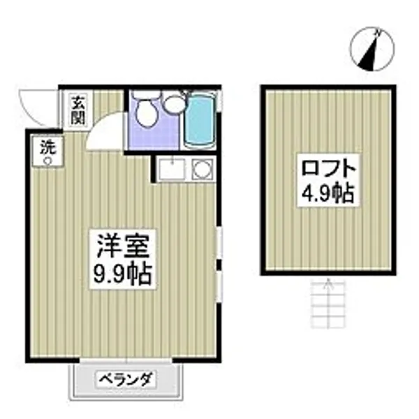 アークエステート【2階】の間取り