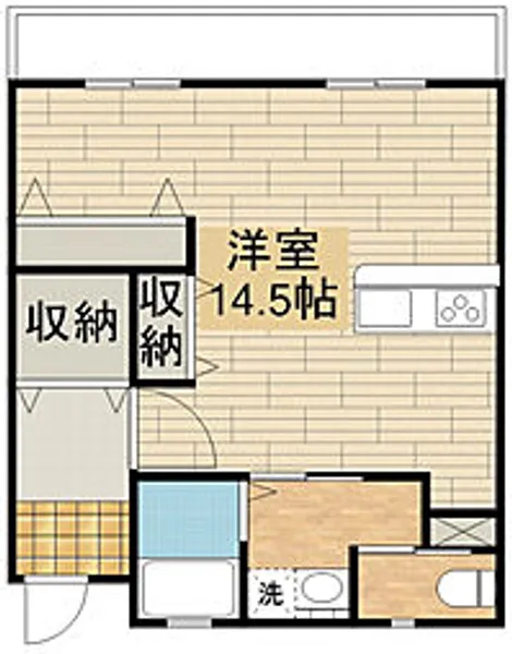 アヴィル旭町II【2階】の間取り