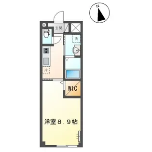 Peaceful七隈【1階】の間取り