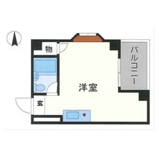 グリーン蛍【3階】の間取り