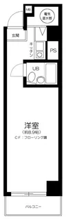 プレジデントハイツ五反田【3階】の間取り