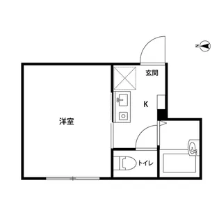 ソフィー川崎【3階】の間取り
