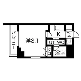 スパシエルクス赤羽【4階】の間取り