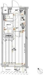 メインステージ赤塚【1階】の間取り