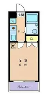 スカイコ−ト多摩川第2【2階】の間取り